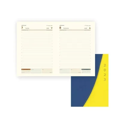 A5 DAILY DIARY - CREAM PAPER