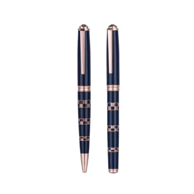ROYAL SCOTT ROSE-Park Avenue Roller & Ball Pen Set