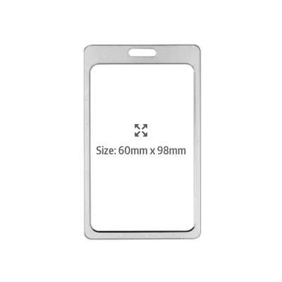 ALUMINIUM ID CARD HOLDER- VERTICAL