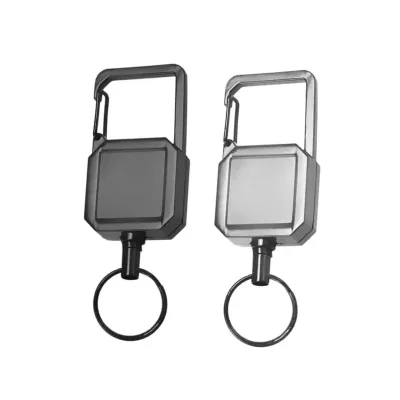 SQUARE - METAL REEL BADGE