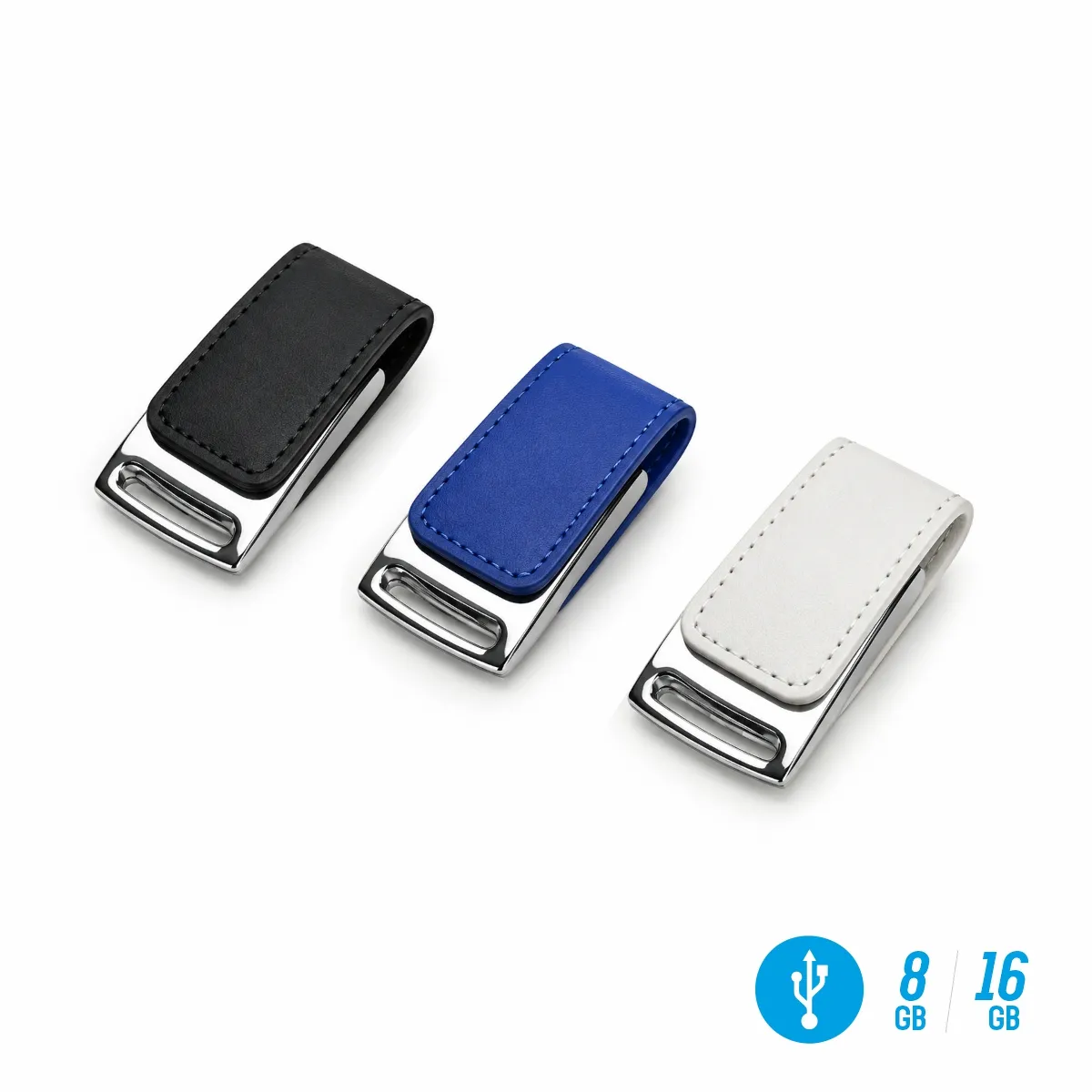 LuxFold Leatherette USB