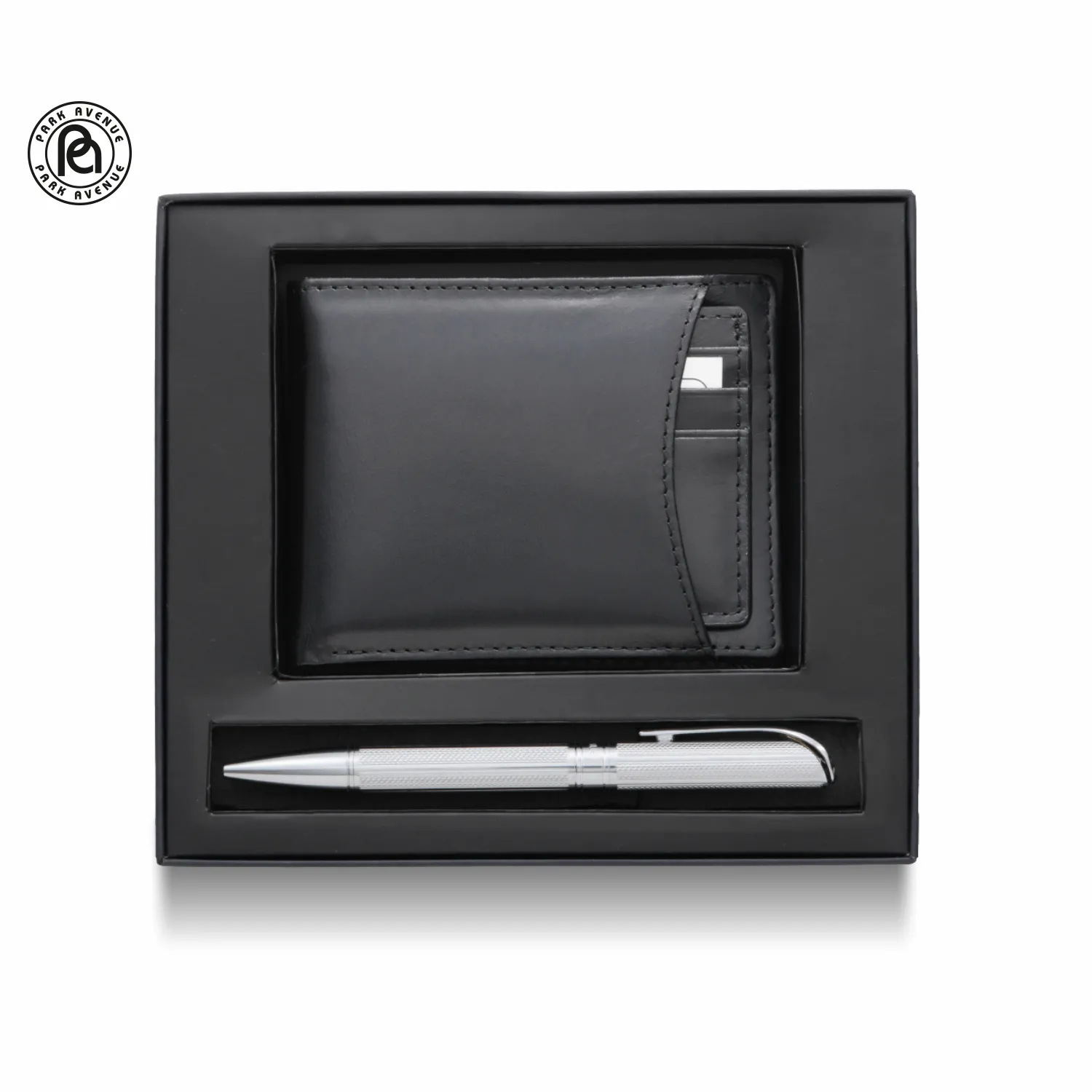 Park Avenue RefineScript - Black Wallet & Pen Kit
